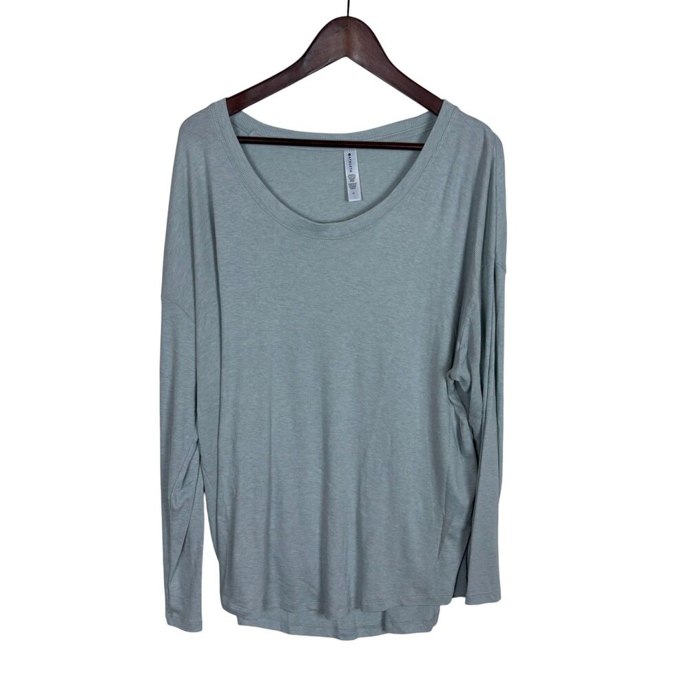 Athleta Cloudlight Rib Blue Stratus Top Women's 2X